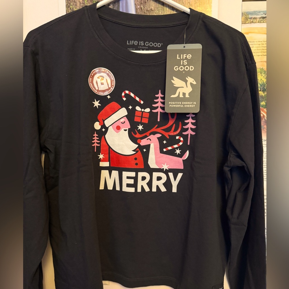 NWT women’s Santa tee